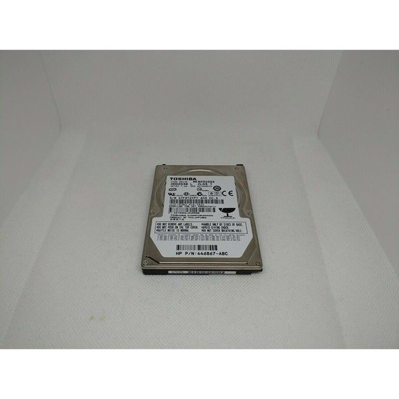 Toshiba 80GB HDD 2.5" SATA 27F8T2YPT 5400RPM LAPTOP - Silver - Picture 1 of 3